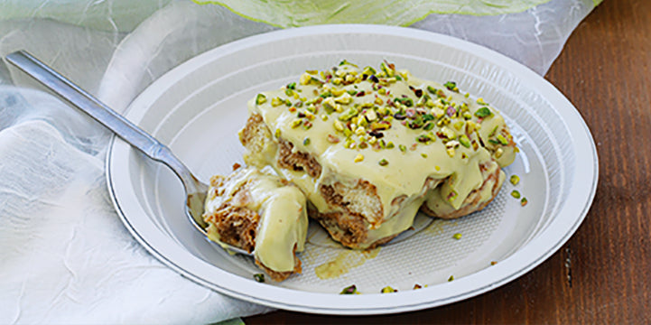 Ricetta del Tiramisù alla crema di pistacchi