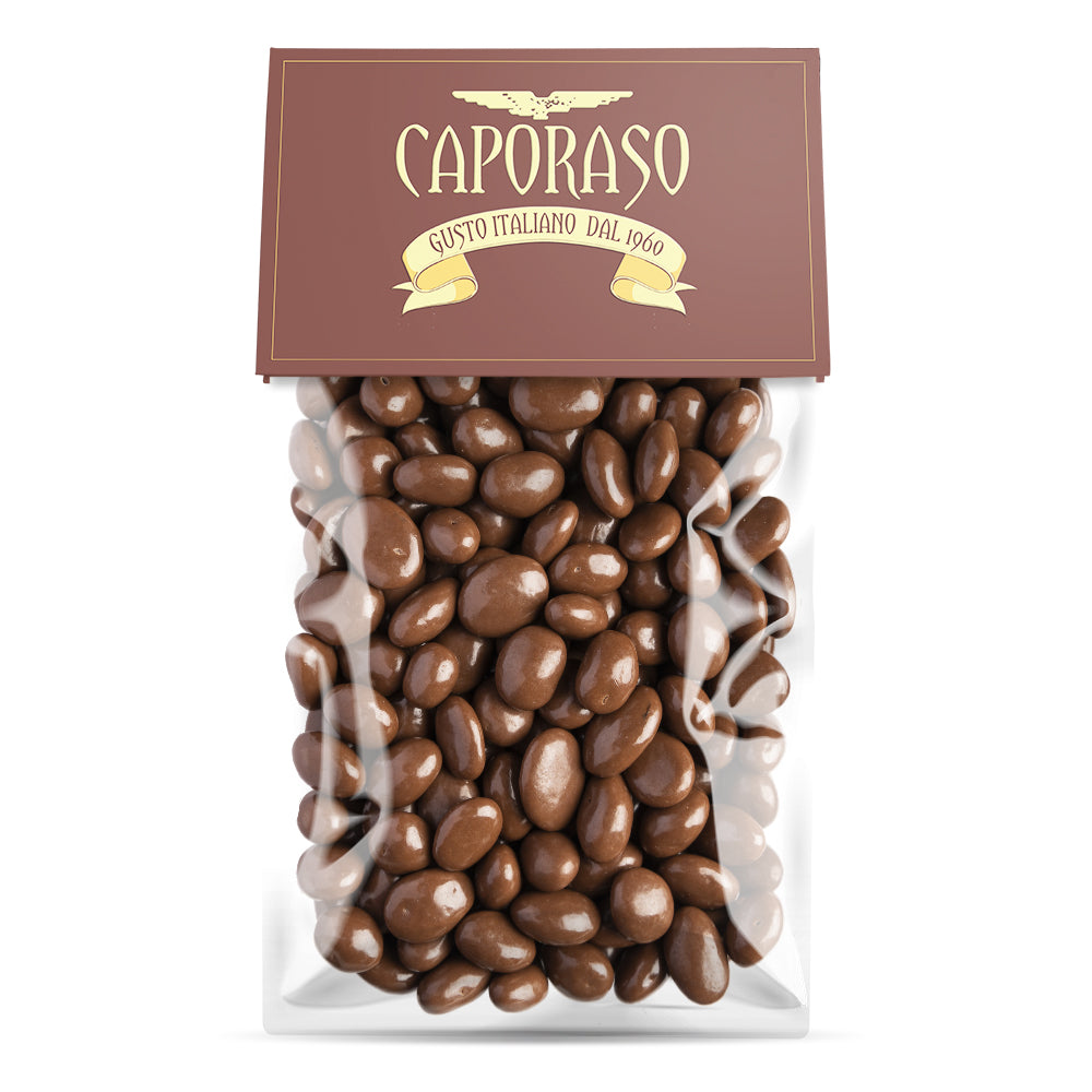 Arachidi ricoperte al cioccolato al latte
