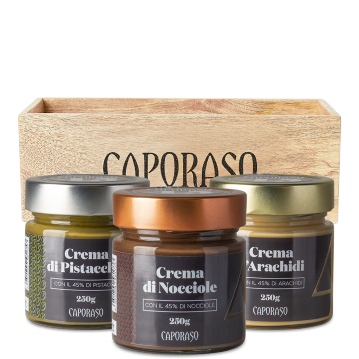 Box creme spalmabili al 45%
