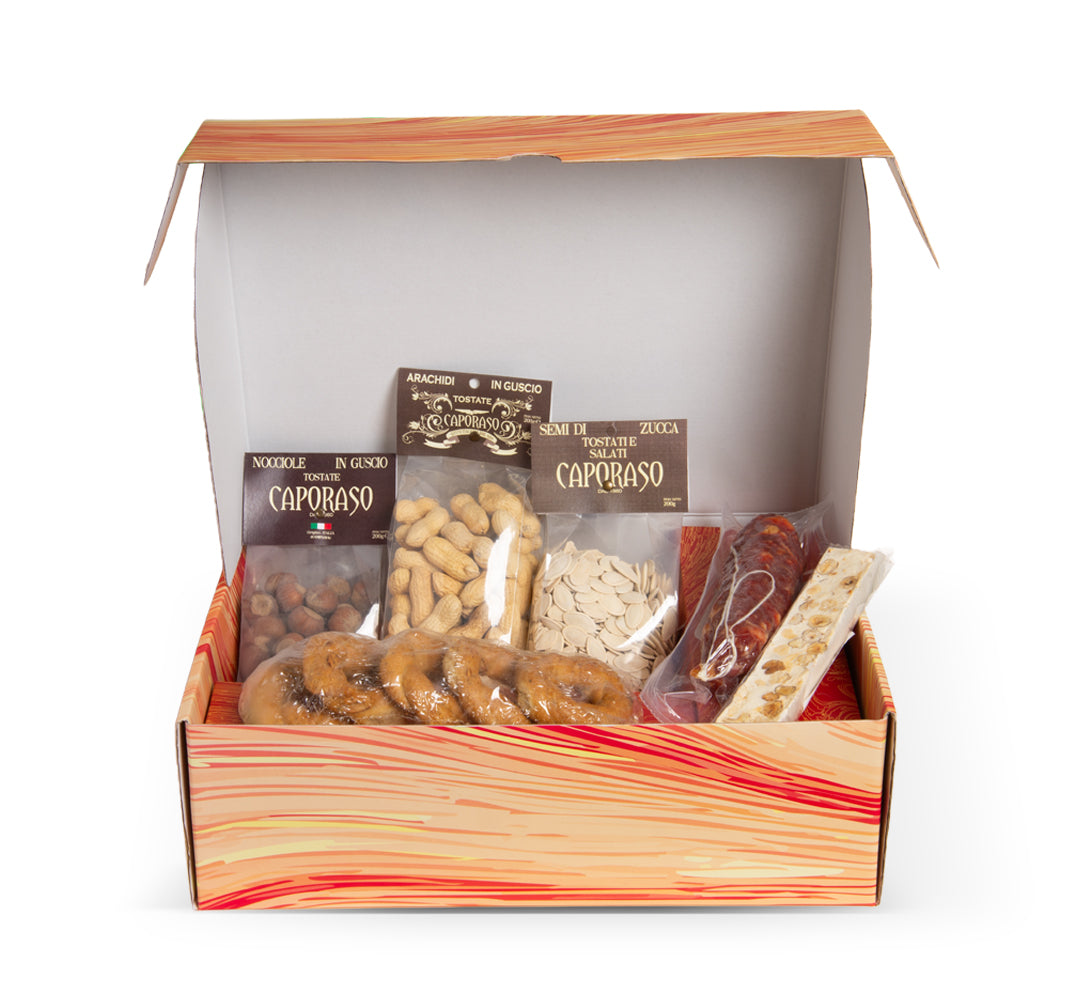 Christmas Box Caporaso - Frutta secca e prodotti tipici natalizi
