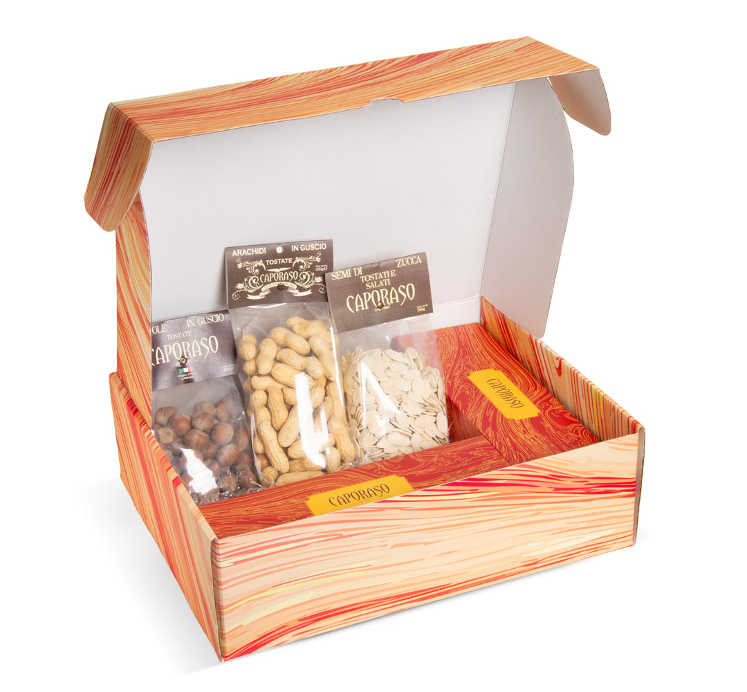 Christmas Box Caporaso - Frutta secca e prodotti tipici natalizi