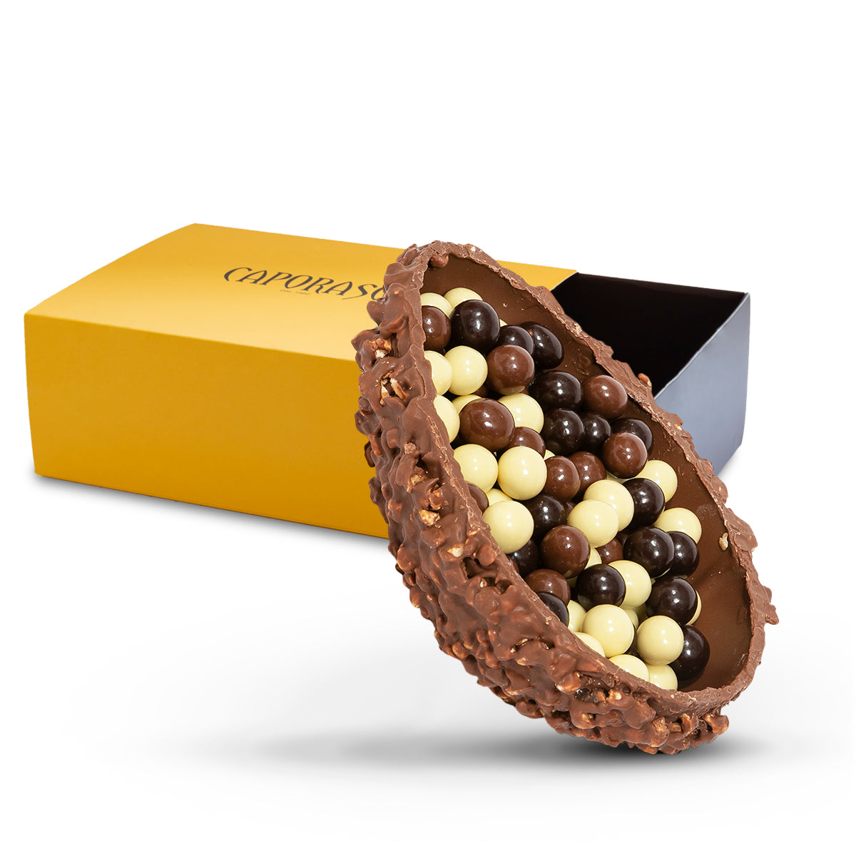 Mezzo Uovo di Pasqua farcito - Cioccolato al Latte