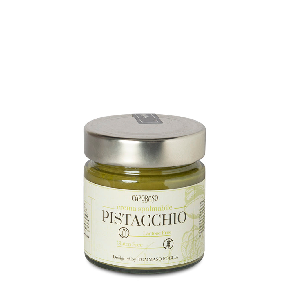 Crema al Pistacchio senza lattosio e senza glutine - Caporaso x Tommaso Foglia