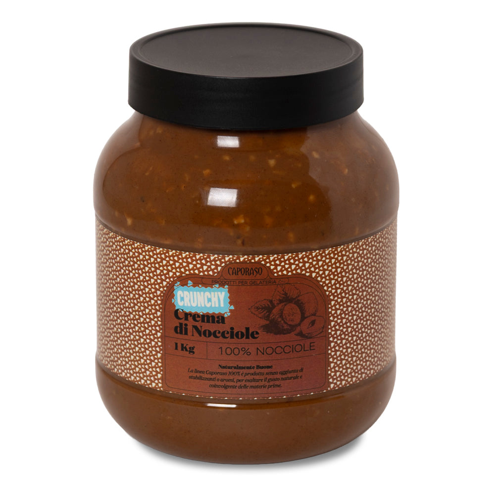 Crema di Nocciola 100% Crunchy da 1 Kg