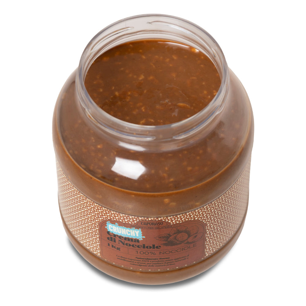 Crema di Nocciola 100% Crunchy da 1 Kg