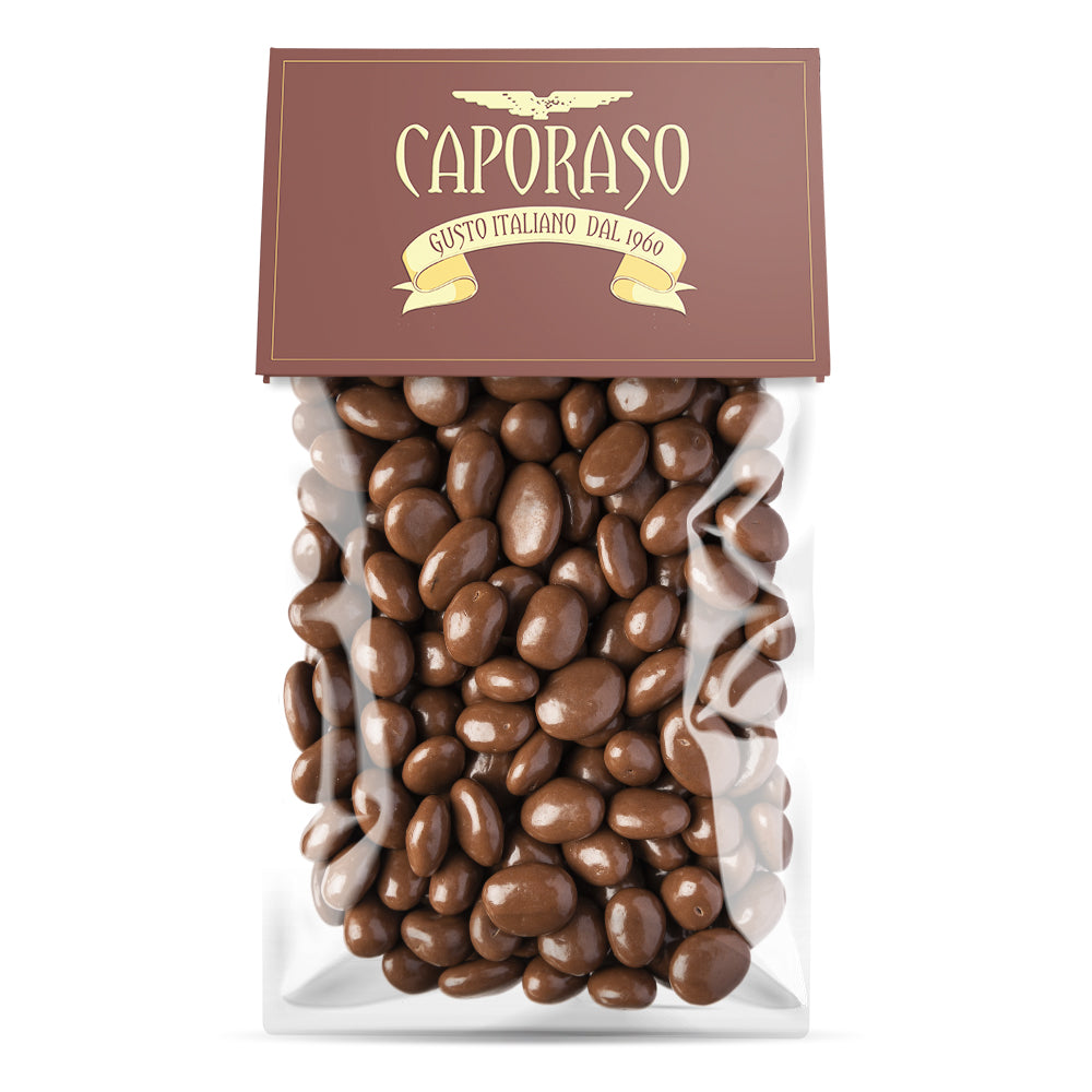 Uvetta ricoperte al cioccolato al latte